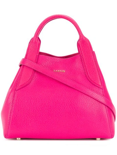 Lanvin Mini Cabas Bag - Pink