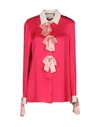 Gucci Silk Shirts & Blouses In Fuchsia