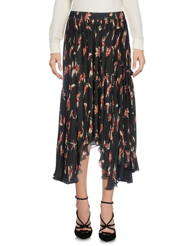 Isabel Marant Midi Skirts In Black