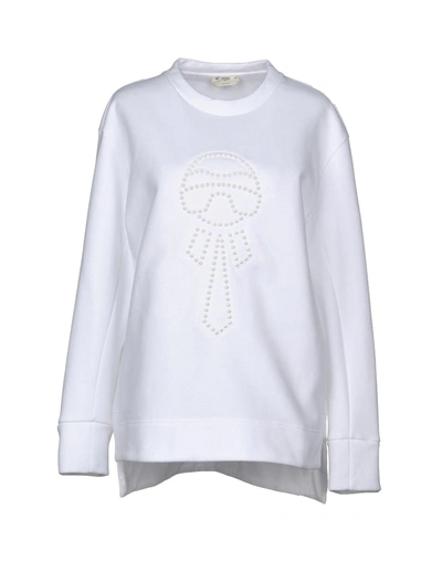 Fendi Sweatshirt In White