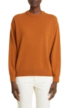 Lafayette 148 Cashmere Sweater In Rich Clay