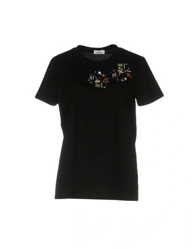 Jil Sander T-shirts In Black