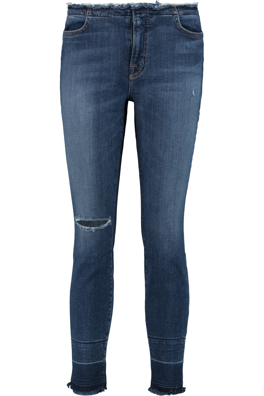 J Brand Capri Mid-rise Skinny Jeans | ModeSens