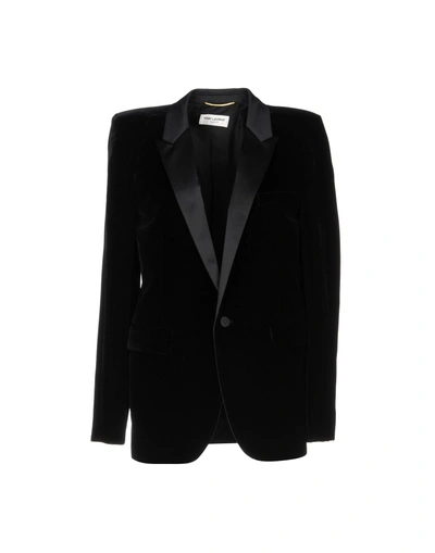 Saint Laurent Sartorial Jacket In Black