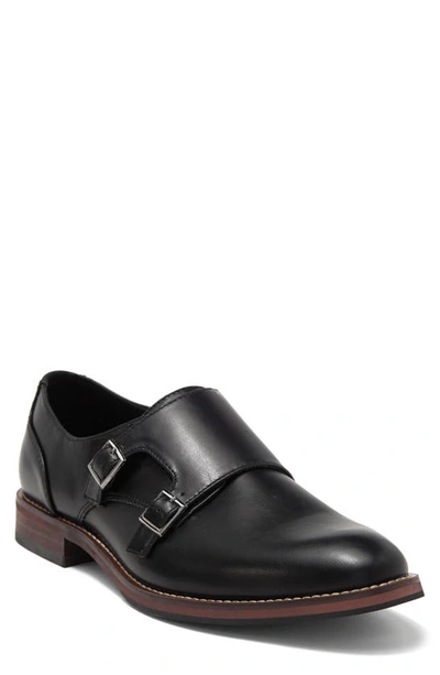 Abound Nico Double Monk Strap Loafer In Black