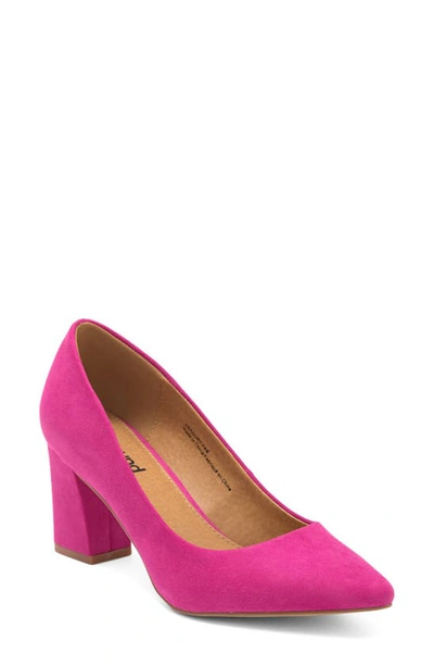 Abound Audry Block Heel Pump In Pink Yarrow