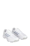 Adidas Golf Tech Response 3.0 Golf Shoe In White/ Silver/ Blue
