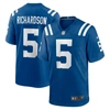 Nike Anthony Richardson Indianapolis Colts  Men's Nfl Game Football Jersey In Royal