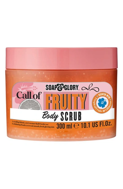 Soap And Glory Call Of Fruity Body Scrub In Orange