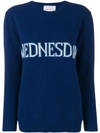 Alberta Ferretti Rainbow Week Capsule Days Of The Week Wednesday Tunic In Blue