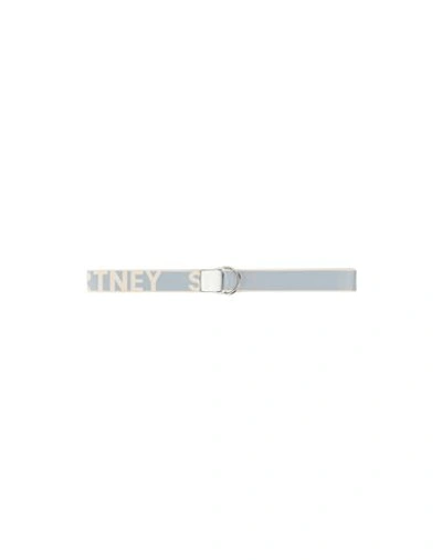 Stella Mccartney Fabric Belt In Blu