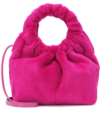 The Row Double Circle Small Shoulder Bag In Pink