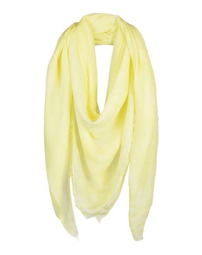 Fraas Square Scarf In Yellow