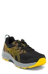 Asics Gel-venture 9 Athletic Sneaker In Black/ Golden Yellow