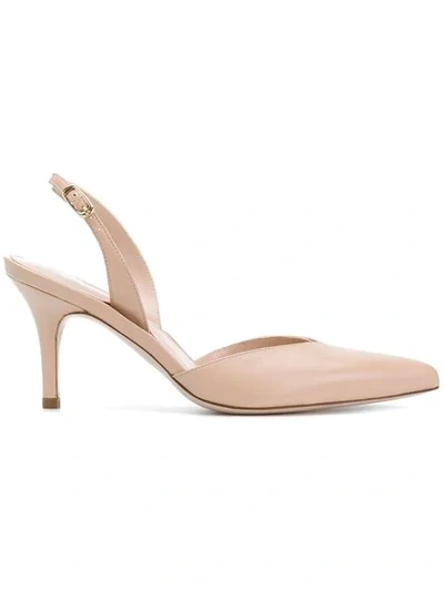 Stuart Weitzman Sleek Sling-back Pumps