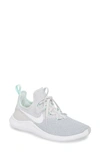 Nike Women's Free Tr 8 Lace Up Sneakers In Pure Platinum/ White