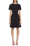Donna Morgan For Maggy Fit & Flare Minidress In Black