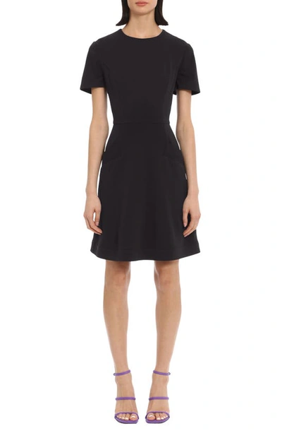 Donna Morgan For Maggy Fit & Flare Minidress In Black