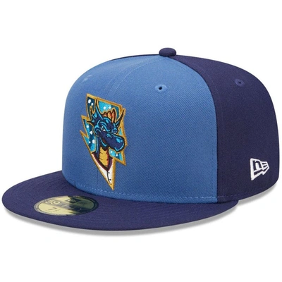 New Era Blue/navy Northwest Arkansas Naturals Marvel X Minor League 59fifty Fitted Hat