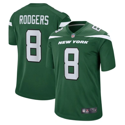 Nike Kids' Youth  Aaron Rodgers Gotham Green New York Jets Game Jersey
