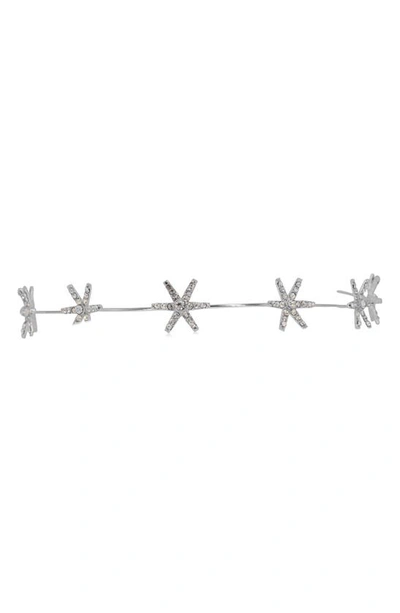 Brides And Hairpins Analia Star Headband In Silver