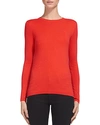 Whistles Annie Sparkle Knit Top In Coral