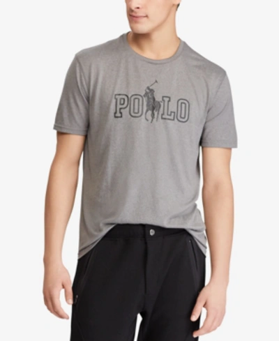 Polo Ralph Lauren Men's Big & Tall Classic Fit Active T-shirt In Foster Grey Heather