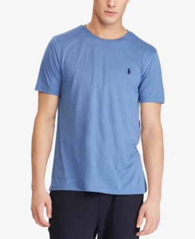 Polo Ralph Lauren Men's Big & Tall Classic Fit Active T-shirt In Deco Blue Heather