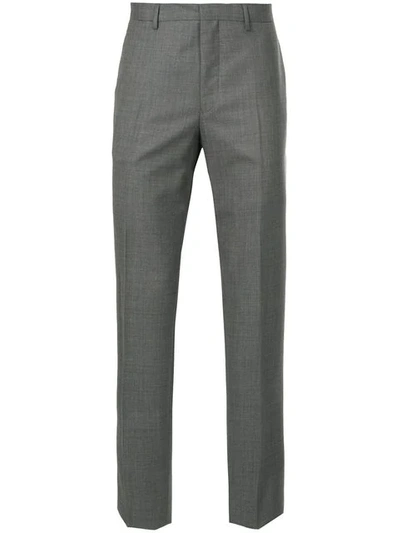 Kenzo Straight-leg Tailored Trousers - Grey