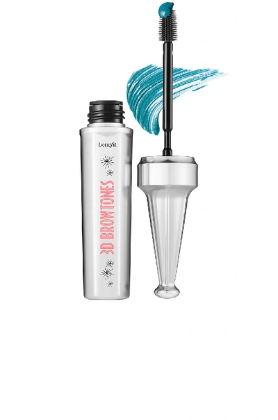 Benefit Cosmetics 3d Browtones Instant Eyebrow Fun Color Highlights In Deep Teal.