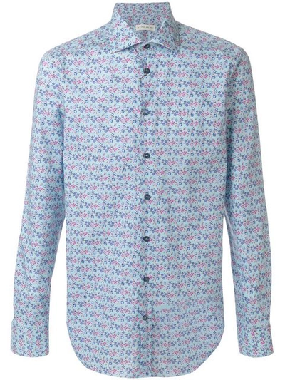 Etro Floral Print Fitted Shirt