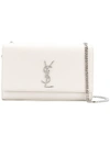 Saint Laurent Large Kate Satchel - White