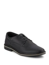 Steve Madden Leather Oxfords In Black