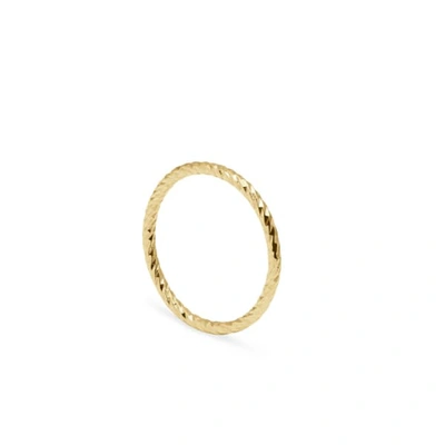 Myia Bonner Gold Faceted Ring