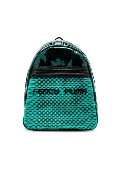 Fenty X Puma Clear Backpack In Blue