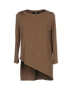 Elisabetta Franchi T-shirt In Military Green