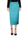 Alessandro Dell'acqua 3/4 Length Skirts In Emerald Green