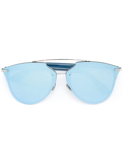 Dior 'reflected' Sunglasses In Blue