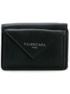 Balenciaga Papier Mini Wallet In Black