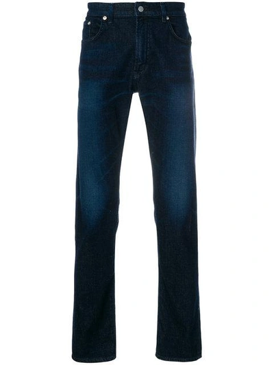 Edwin Straight-leg Stretch Denim Jeans In Blue