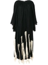 Giacobino Oversized Kaftan Dress In Black