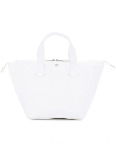 Cabas N33 Bowler Bag In White