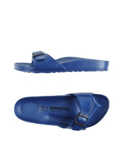 Birkenstock Sandals In Blue