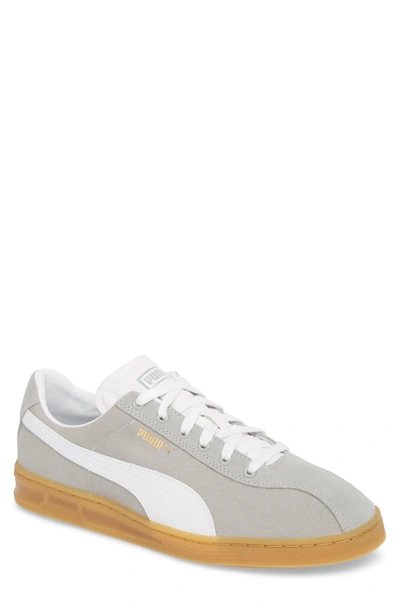 Puma Tk Indoor Summer Sneaker In Quarry/ White | ModeSens