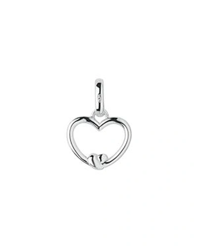 Links Of London Tie The Knot Open Heart Charm In Silver