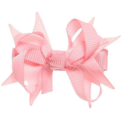 Bowtique London Kids' Girls Pale Pink Bow Hair Clip (4cm)