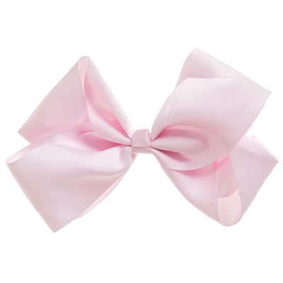 Bowtique London Kids' Girls Pink Bow Hair Clip (20cm)