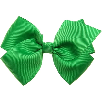 Bowtique London Kids' Girls Green Bow Hair Clip (10cm)