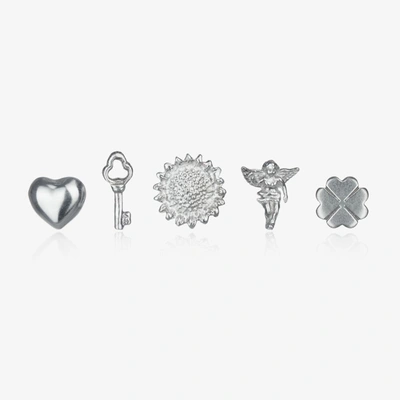 Tales From The Earth Sterling Silver Keepsake Charms (5 Pack)