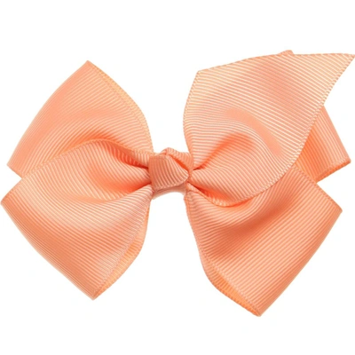 Bowtique London Kids' Girls Pink Bow Hair Clip (10cm)